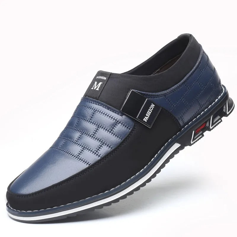 Mocassins tendance Oxford en cuir pour hommes