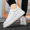 Baskets Blanches a Plateforme Confort et Legerete - Unisexe blanc2
