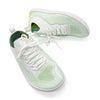 Baskets Pieds Nus Larges & Flexibles vert1