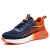 Baskets de Securite Confortables a Coussin dAir - Unisexe orange