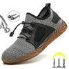 Baskets de Securite Solide Legeres et Aerees - Unisexe gris