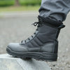 Bottes Militaire Tactiques Legeres et Respirantes pour Randonne et Travail - Unisexe noir