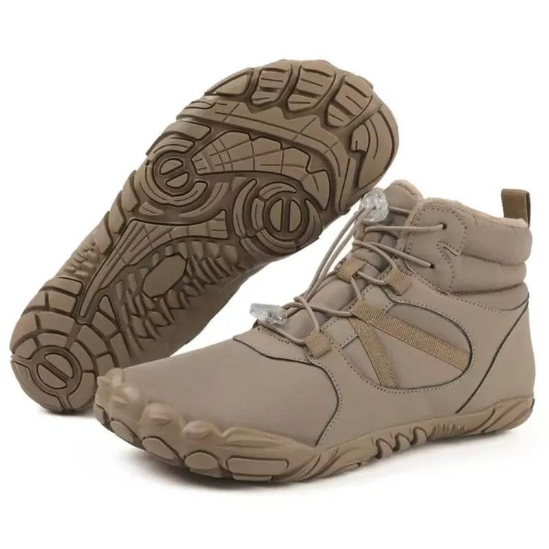 Bottes Pieds Nus dHiver Impermeables kaki