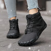Bottes Pieds Nus dHiver Impermeables noir1