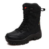 Bottes Tactiques de trekking impermeables et antiderapantes - unisexe noir1