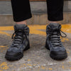 Bottes de Securite Indestructibles a Embout en Acier - Confort et Protection Unisexe bleu1
