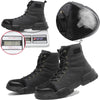 Bottes de Securite Respirantes Impermeables et Anti-ecrasement - Unisexe noir4