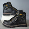 Bottes de Securite en Cuir Confortables et Anti-Ecrasement - Unisexe noir2