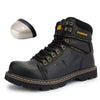 Bottes de Securite en Cuir Confortables et Anti-Ecrasement - Unisexe noir3