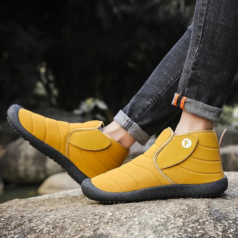 Bottines dHiver Confortables Antiderapante - Unisexe jaune4