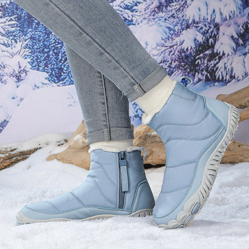 Bottines dHiver Pied nus Confortables et Antiderapante - Unisexe navy