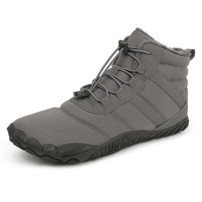 Bottines dHiver Pieds Nus Legeres et Antiderapante - Unisexe gris