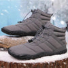 Bottines dHiver Pieds Nus Legeres et Antiderapante - Unisexe gris2