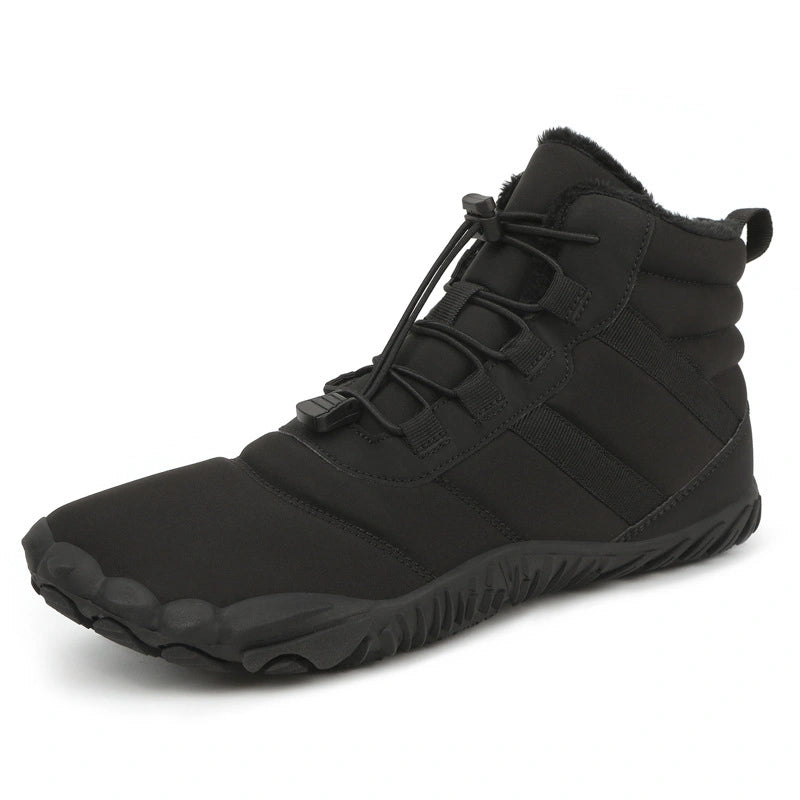 Bottines dHiver Pieds Nus Legeres et Antiderapante - Unisexe noir