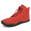Bottines dHiver Pieds Nus Legeres et Antiderapante - Unisexe rouge