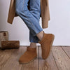 Bottines d'Hiver Confortables et Chaleureuses en Fourrure Douce - Pour Femmes marron5
