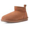 Bottines d'Hiver Confortables et Chaleureuses en Fourrure Douce - Pour Femmes marron