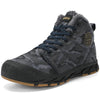 Bottines d'Hiver Confortables et Fourres - Pour Hommes gris bleu