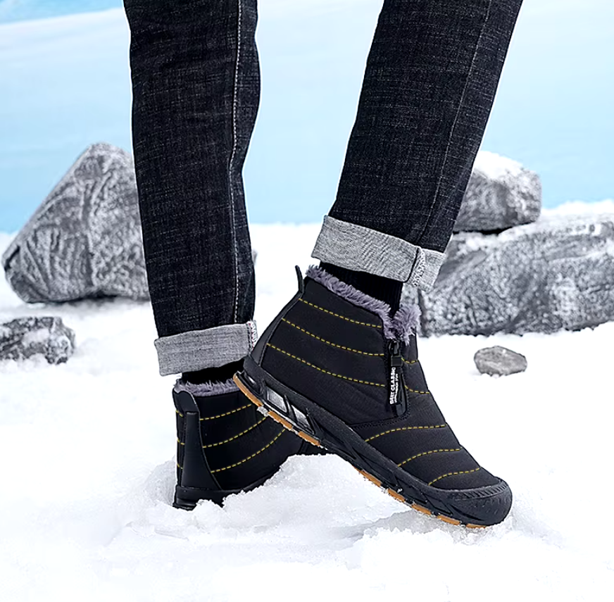 Bottes de Neige pour Homme et Femme - Imperméables et Chaudes pour l'Hiver