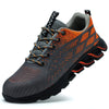 Chaussures de Sécurité Légères avec Embout en Acier–Confort & Sécurité-orange1