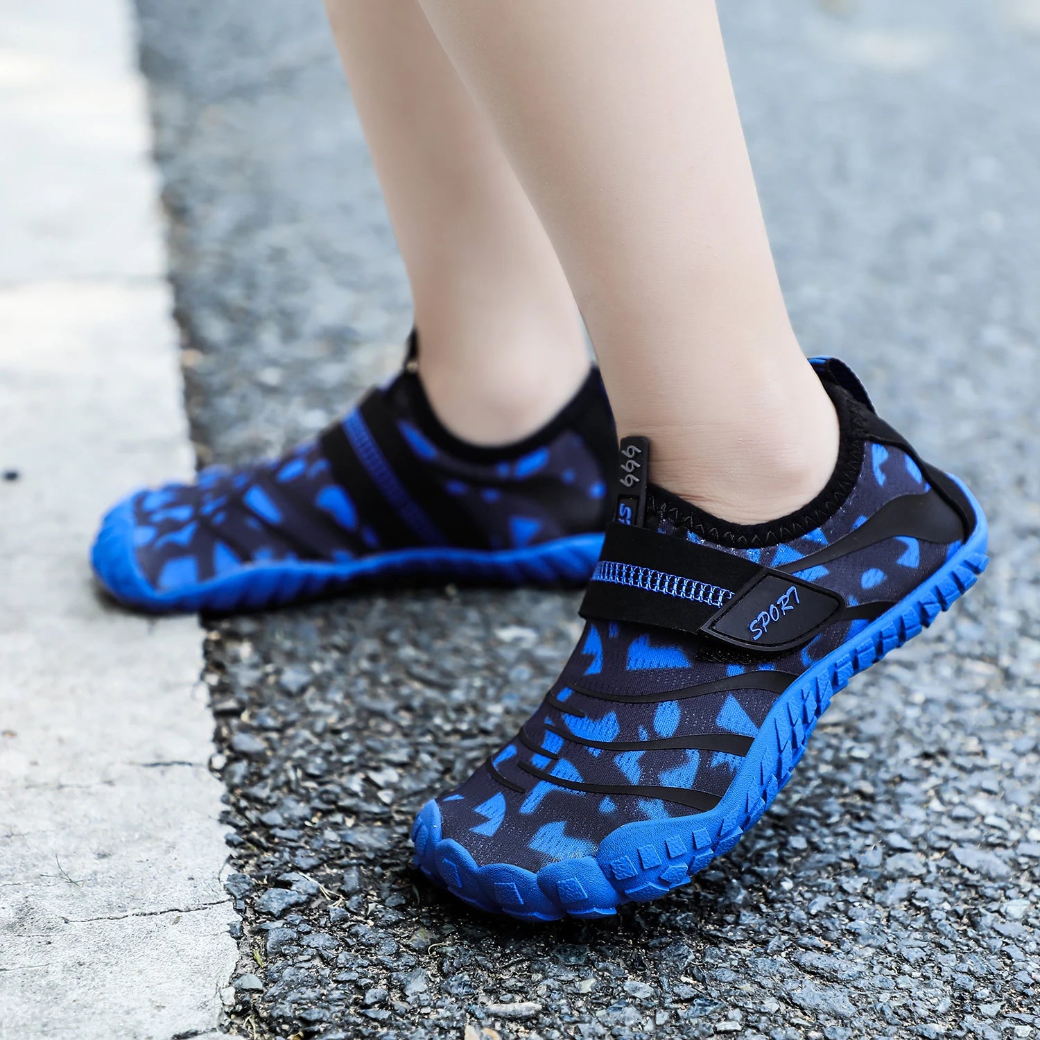 Kids Breathable Quick Dry Barefoot Water Shoes