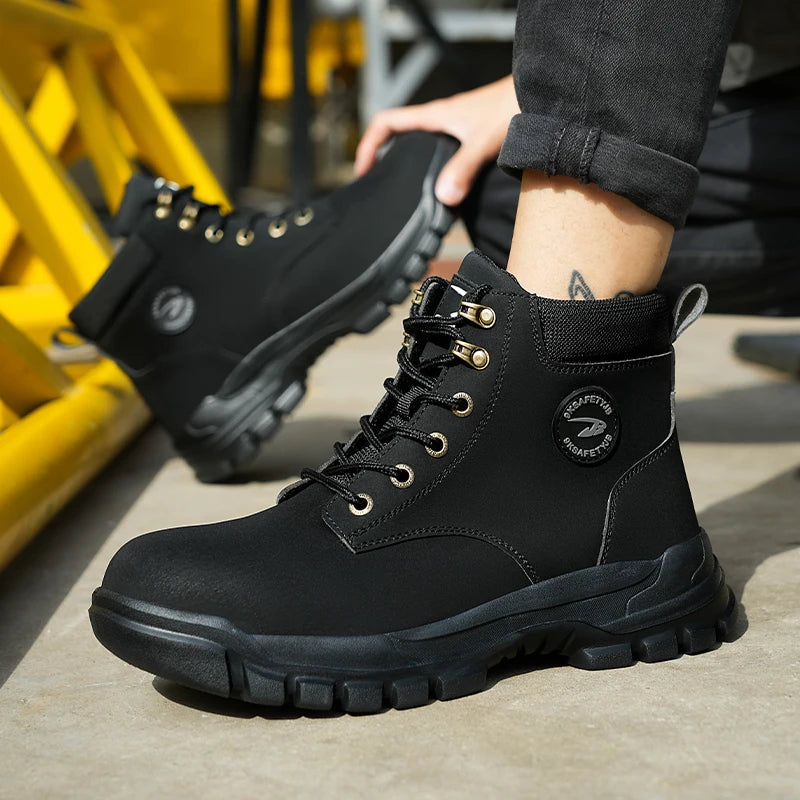 Bottes de Sécurité Imperméables pour Homme – Protection Ultime pour l'Hiver 🛠️❄️