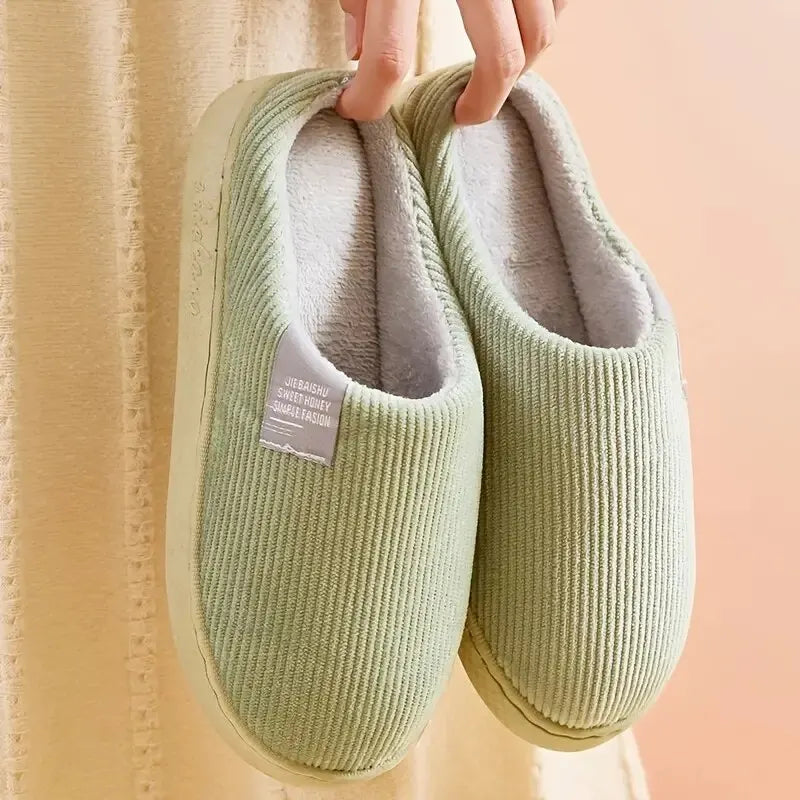 Warm Plush Winter Slippers