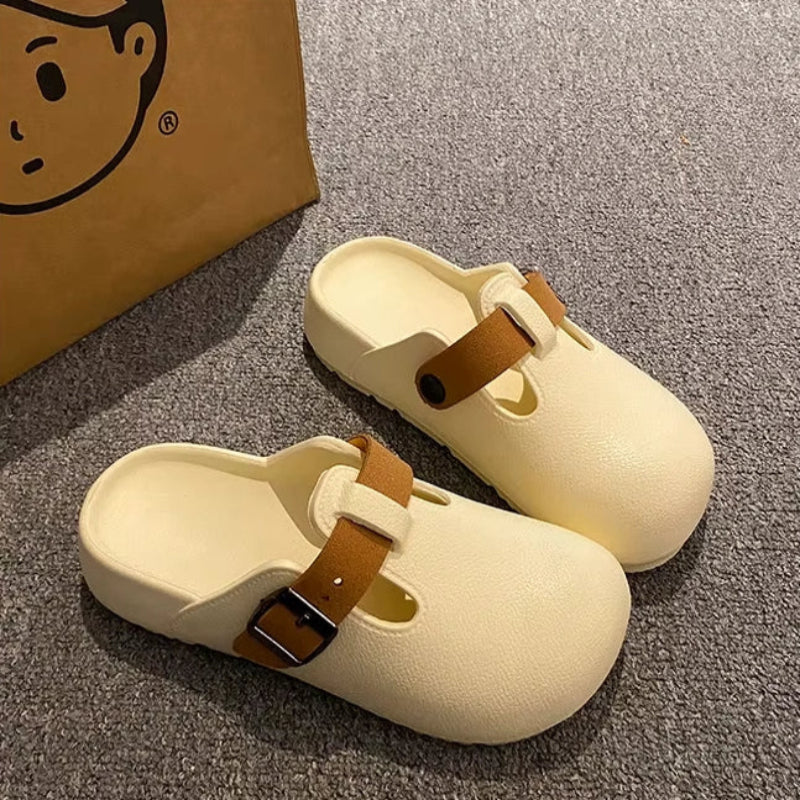 Sabots Antiderapants & Ultra Confortables - Pour Femmes blanc4