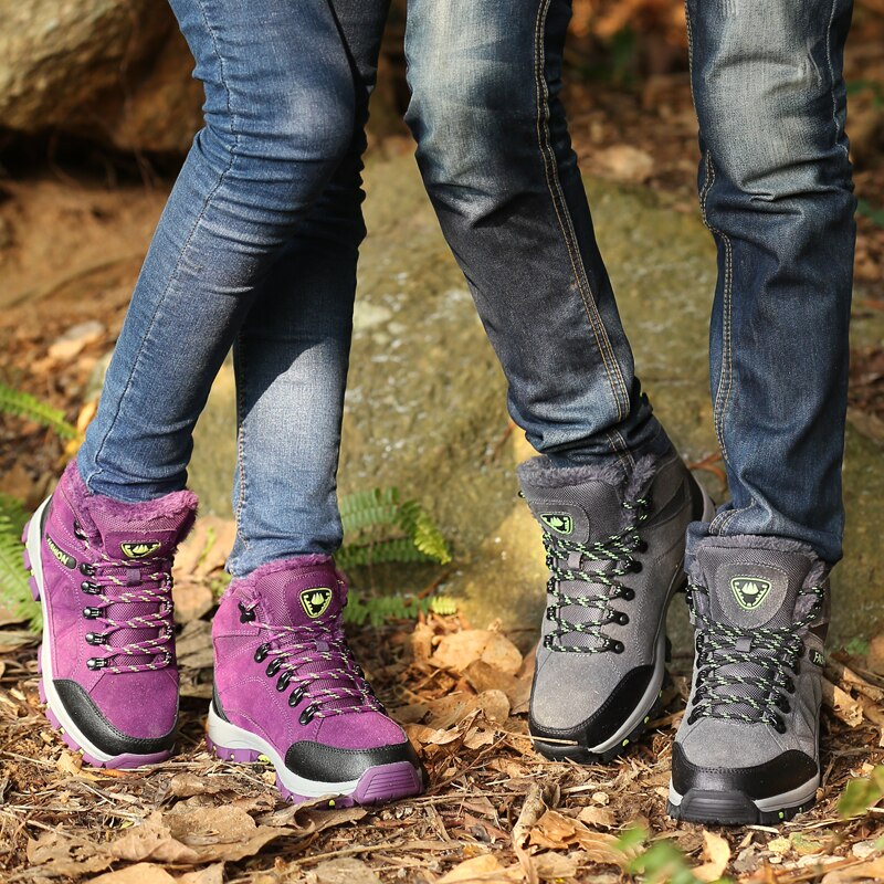 Non-slip hiking and climbing boots