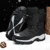 Bottes hautes de neige chaudes en peluche pour Hommes