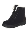 Women's warm fur ankle boots